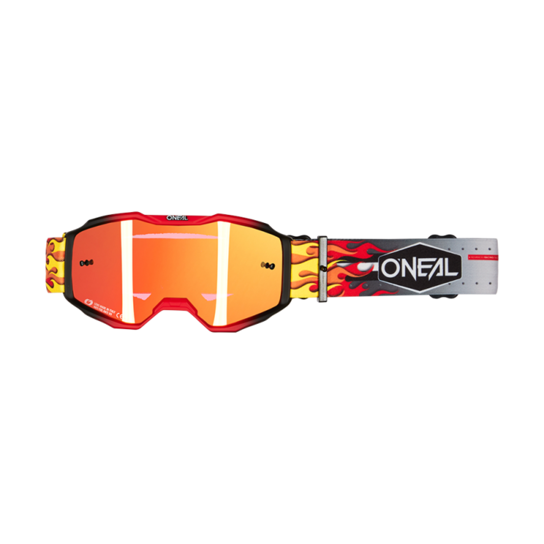 Мотокрос очила O'NEAL B-10 HR MULTI - RADIUM RED V.25