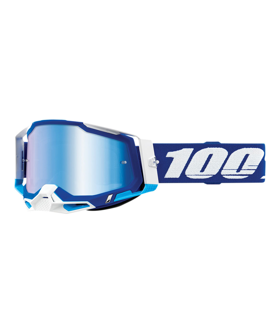 Мотокрос очила 100% RACECRAFT2  BLUE-MIRROR BLUE