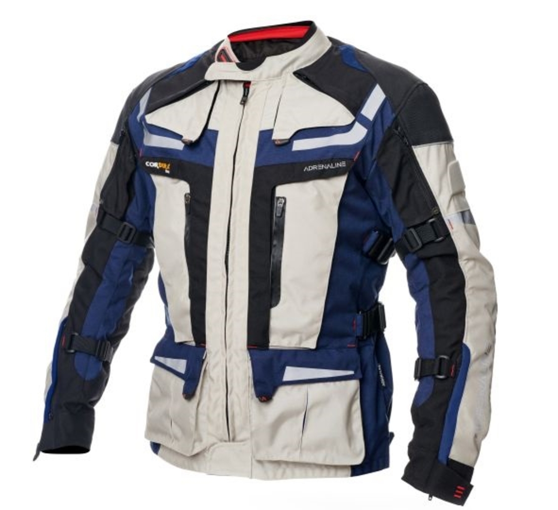 Текстилно мото яке ADRENALINE CAMELEON 2.0 BEIGE/NAVY