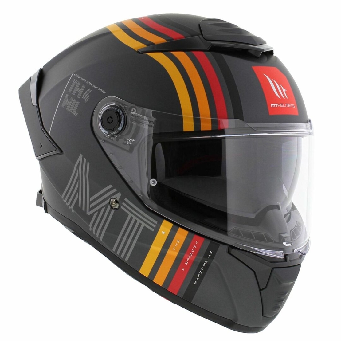 Каска MT THUNDER 4 SV MIL C2 MATT GRAY