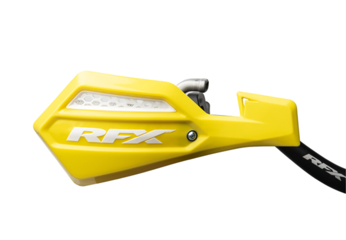 Протектори за кормило RFX 1 Series RR 250 2T RACING (Yellow/White)