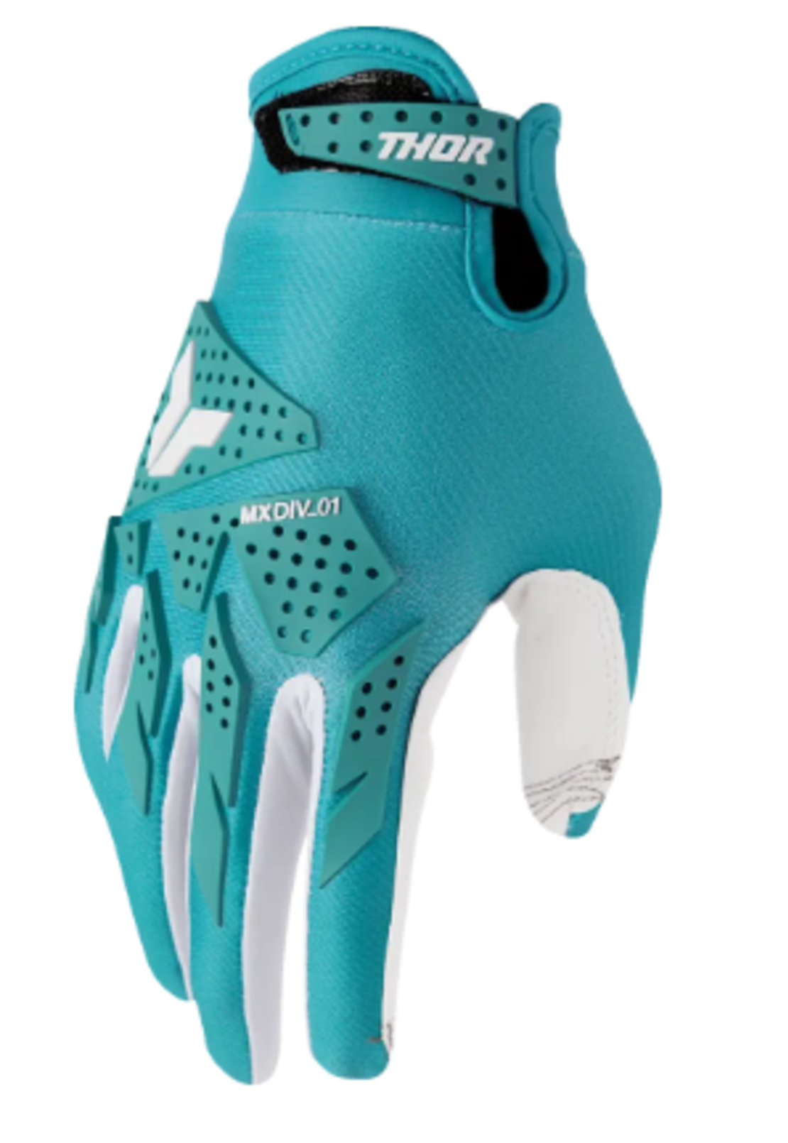 Дамски мотокрос ръкавици THOR LAUNCHMODE-XP AQUA