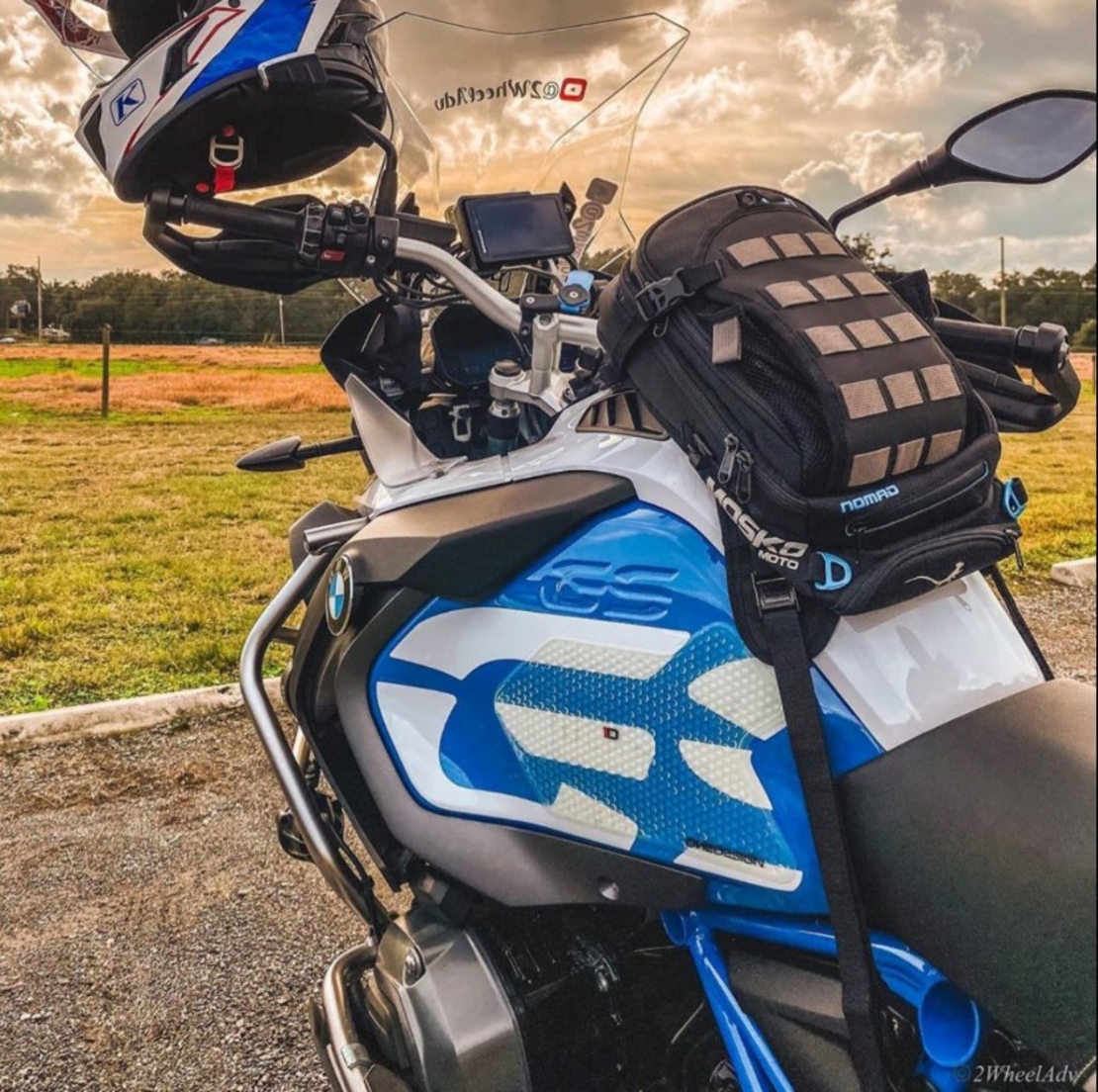 Протектор за резервоар ONEDESIGN BMW R 1200 GS ADV '14-'18 / BMW R 1250 GS ADV '19-'24