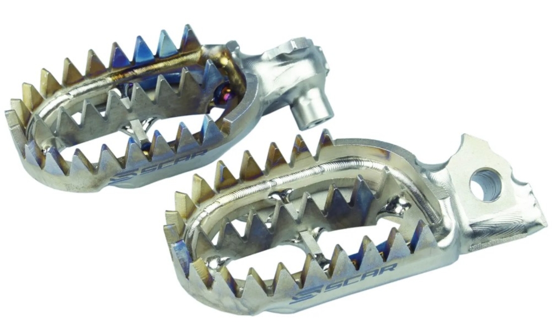 Титаниеви степенки SCAR за TRIUMPH TF 250-X 2025