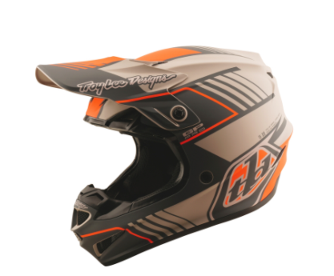 Mотокрос каска TROY LEE DESIGNS GP Pro Segment - Taupe