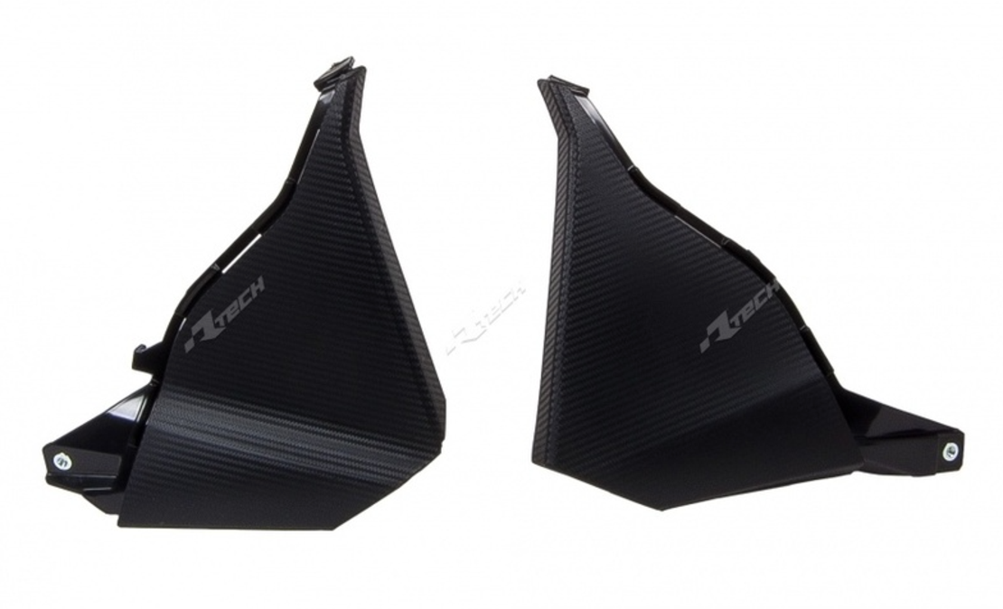 Протектори за въздушна кутия RACETECH Revolution Air Box Cover Black Yamaha Z125/250 (Black)