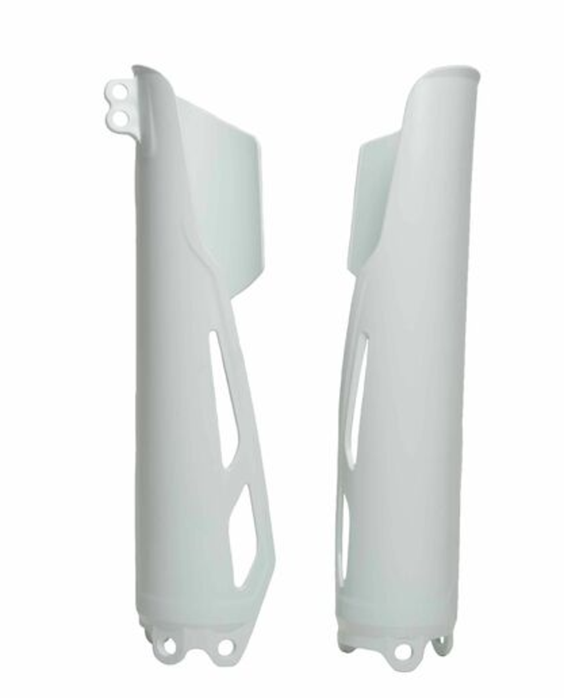 Предпазители за колове RACETECH Fork Guards - White CRF 250R 18-21 / 450R 17-24