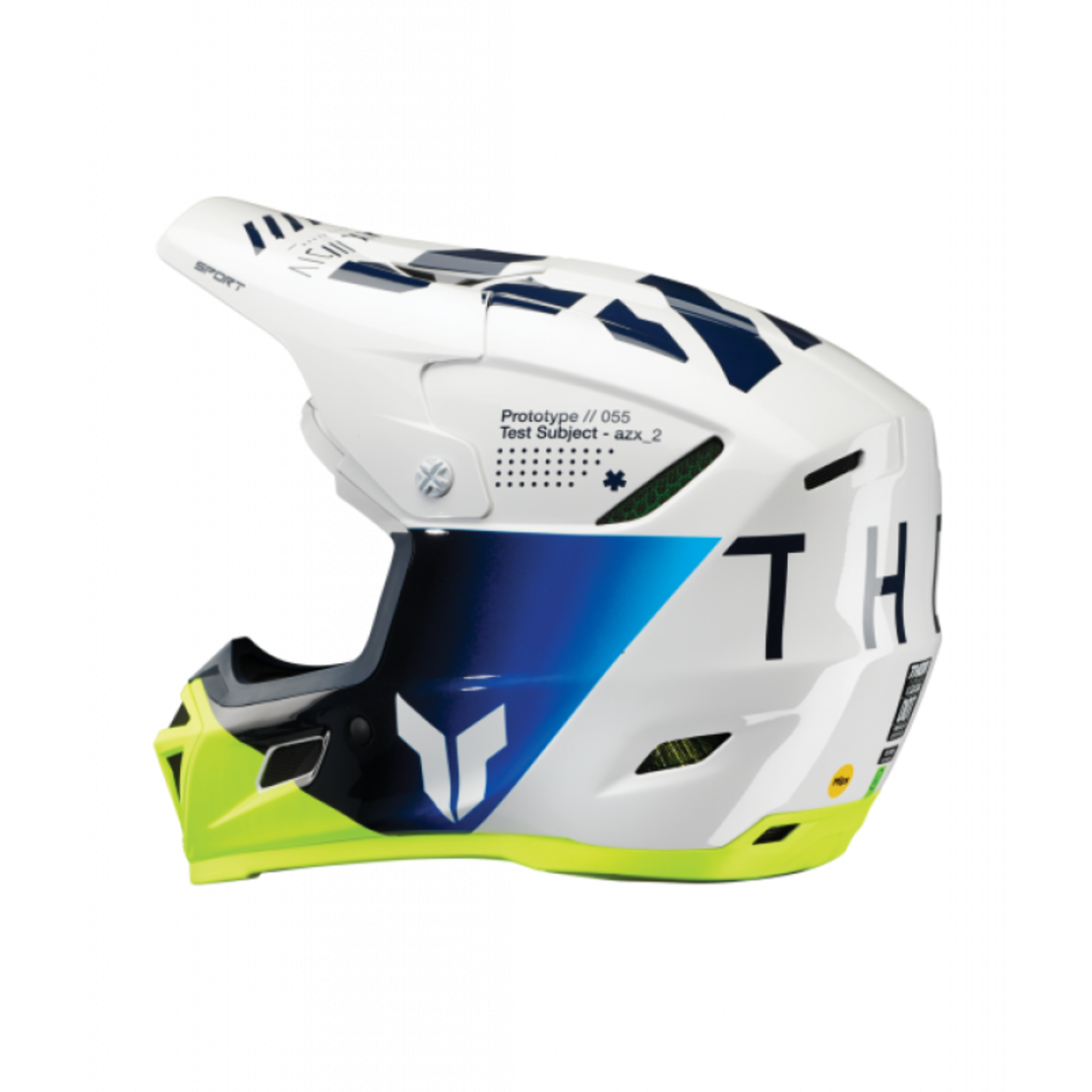 Мотокрос каска THOR REFLEX SPORT STRIKE NAVY/ACID MIPS