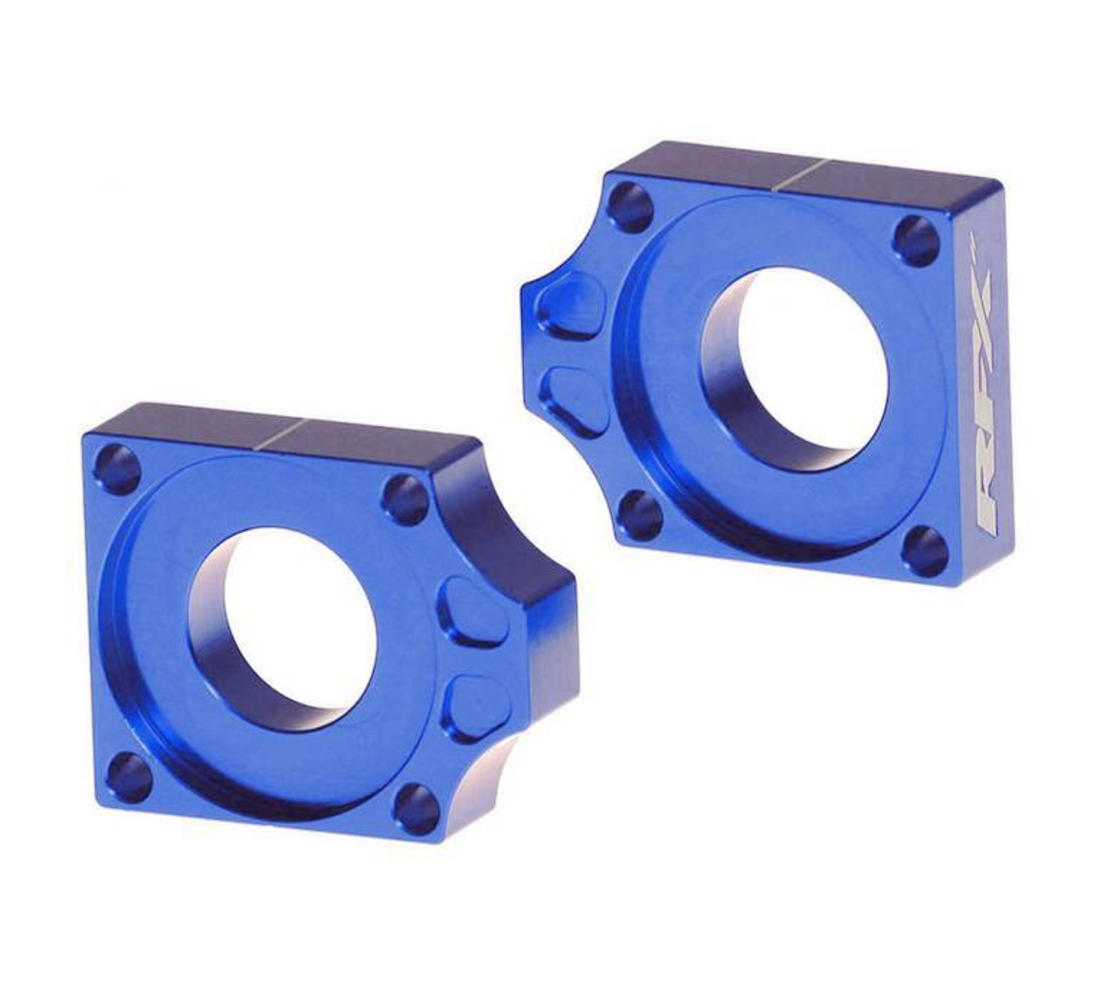 Блок втулка за задна ос RFX Pro Rear Axle Adjuster Blocks BLUE Husq FE 250/350/450 / TE 300 23-25