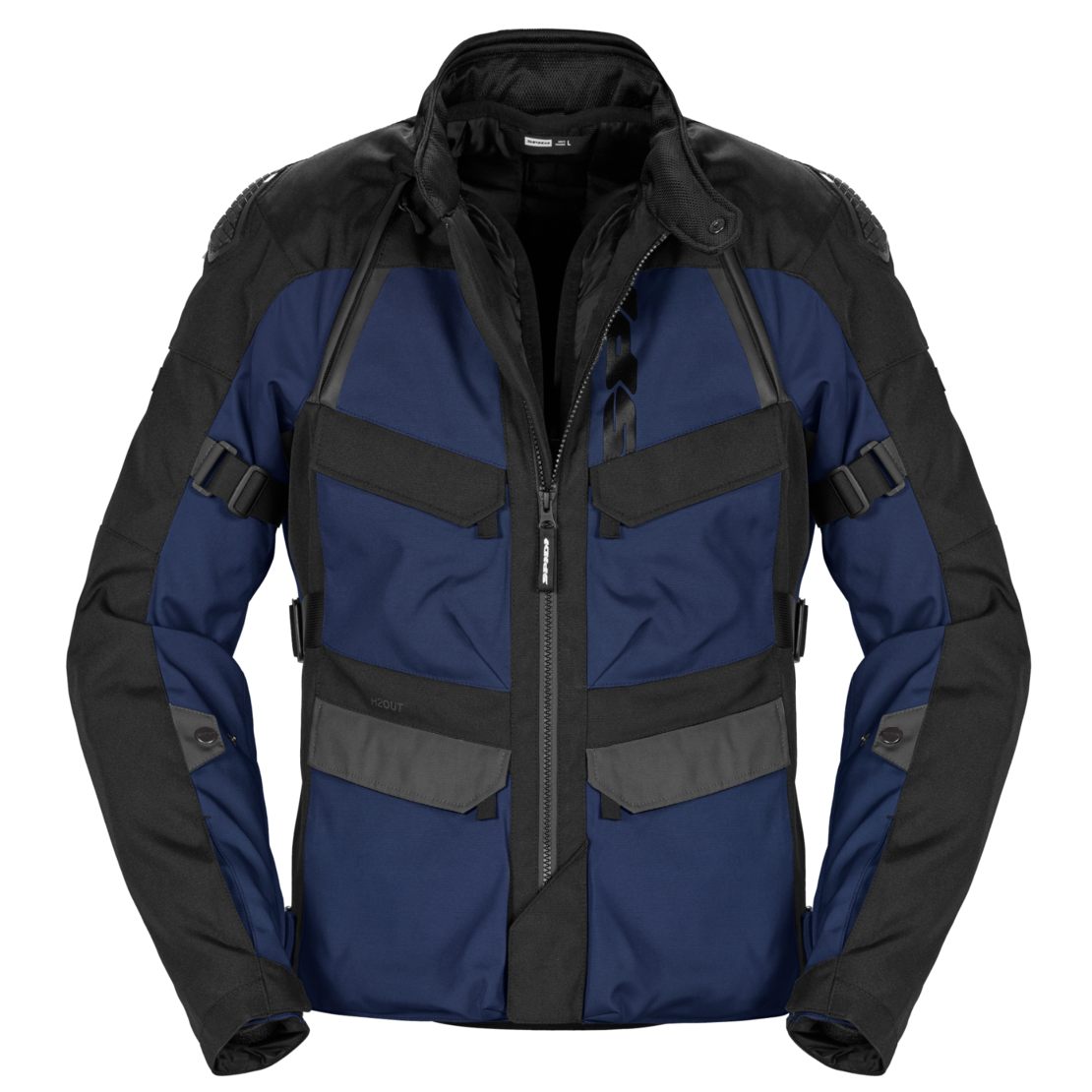 Текстилно мото яке SPIDI RW H2OUT Black/Blue