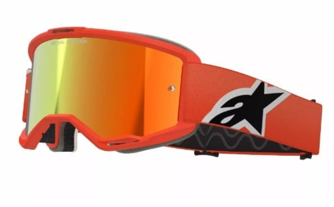 Мотокрос очила ALPINESTARS VISION 5 CORP ORANGE MIRROR-RED
