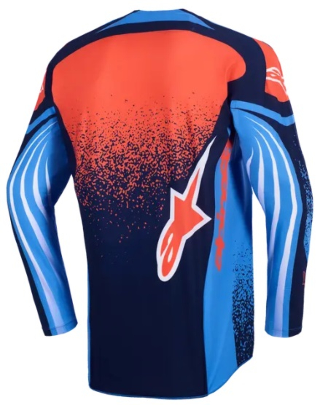 Мотокрос джърси Alpinestars TECHSTAR NOMUR NAVY/ОRANGE/BLUE
