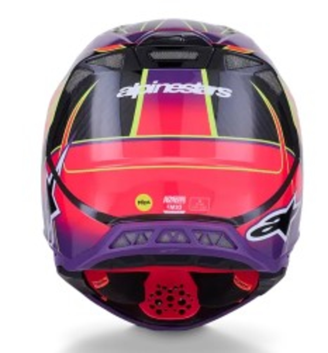 Мотокрос каска ALPINESTARS SM10 ERA PINK/VIO/YL