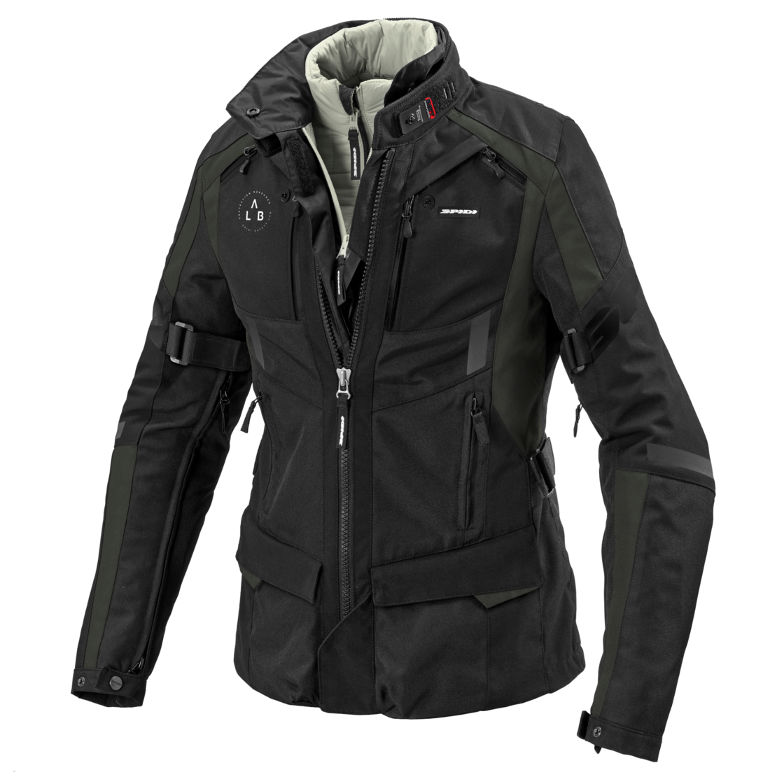 Дамско текстилно яке SPIDI 4 SEASON EVO  Dark green/Black