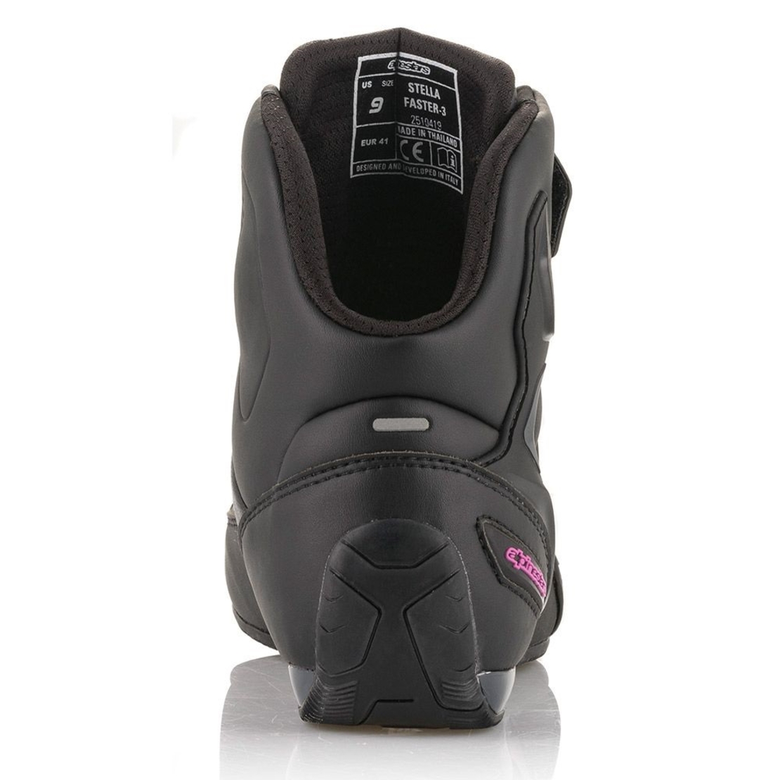 Дамски мото боти ALPINESTARS STELLA FASTER-3 BLACK/FUCHSIA