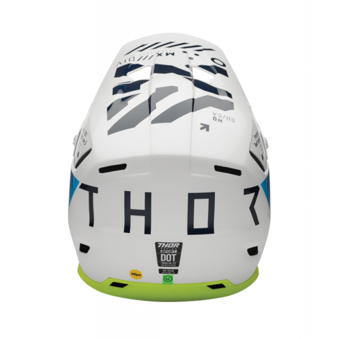 Мотокрос каска THOR REFLEX SPORT STRIKE NAVY/ACID MIPS