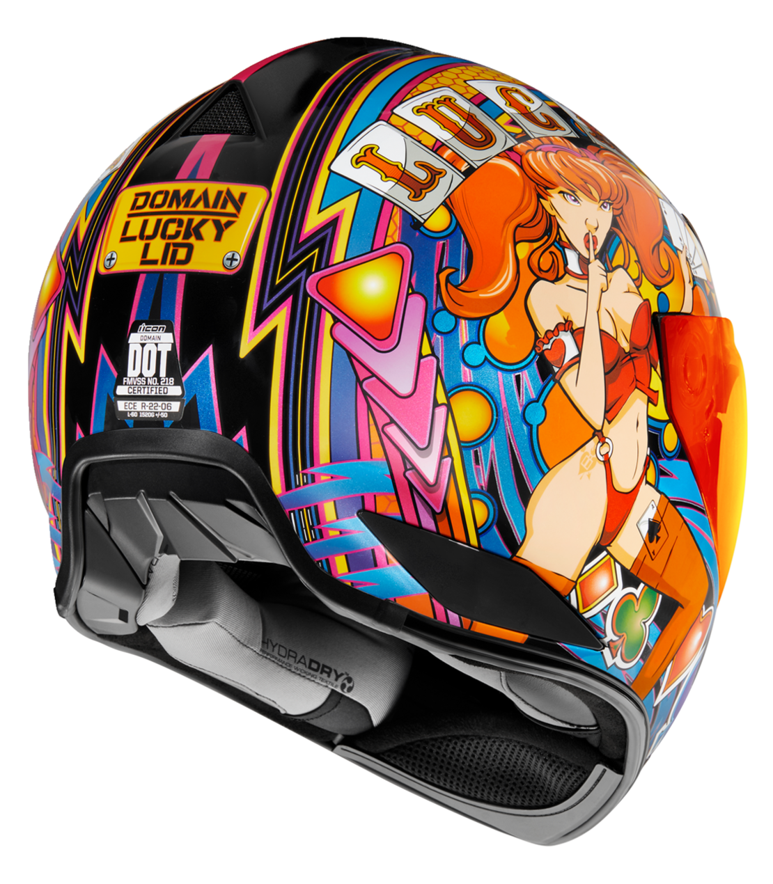 Каска ICON Domain™ Lucky Lid 4