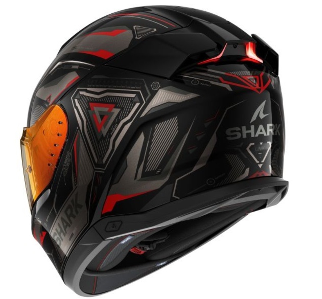 Каска SHARK SKWAL i3 LINIK BLACK/RED