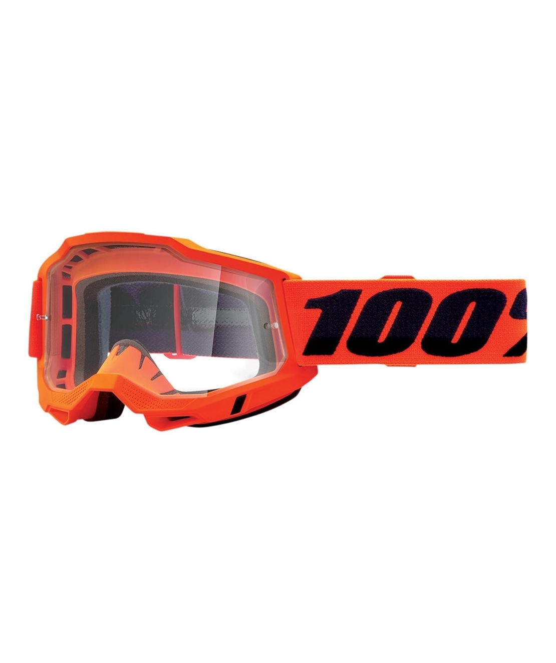 Мотокрос очила 100% ACCURI2 NEON ORANGE-CLEAR