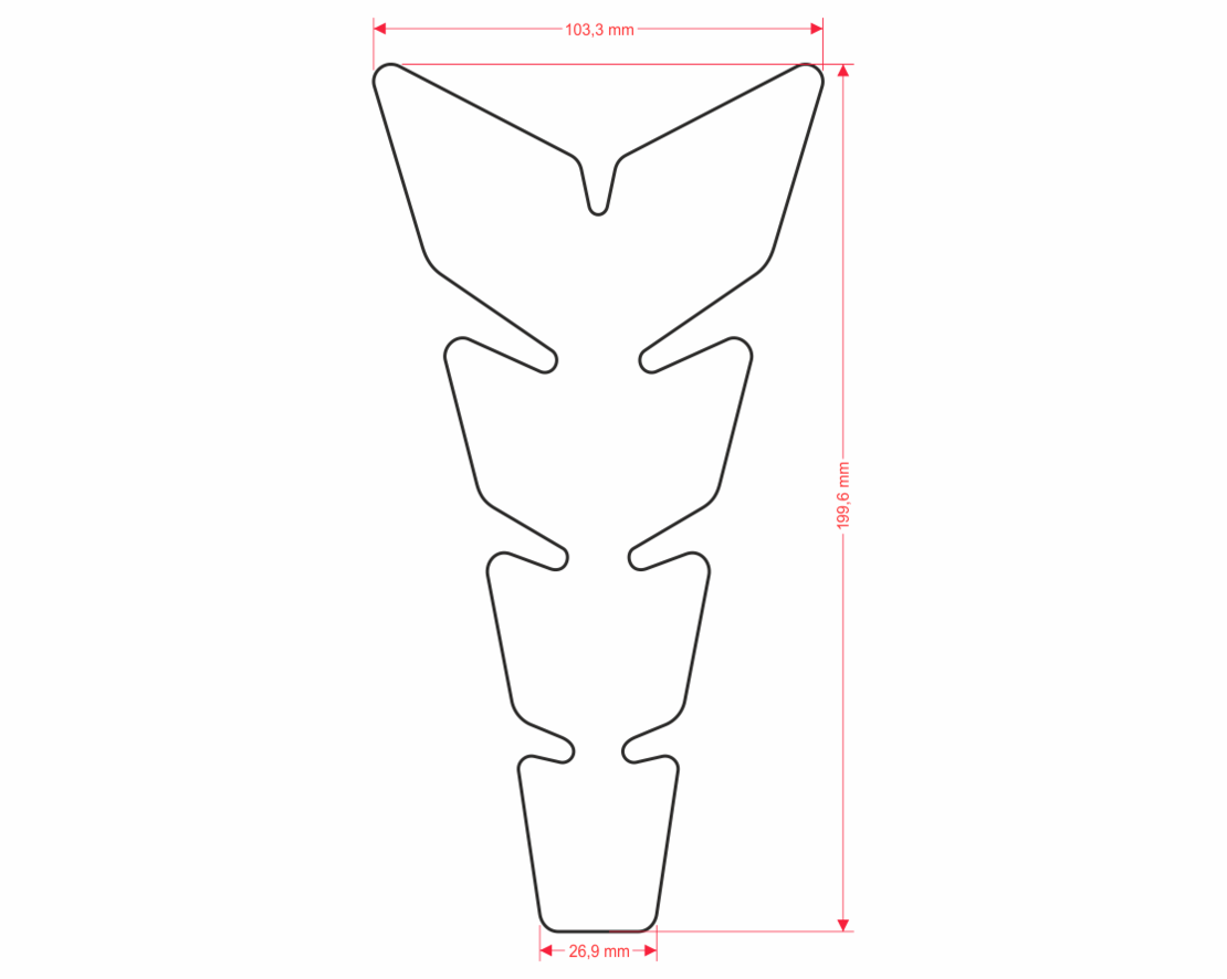 Протектор за резервоар  CGAN124P/PR3558