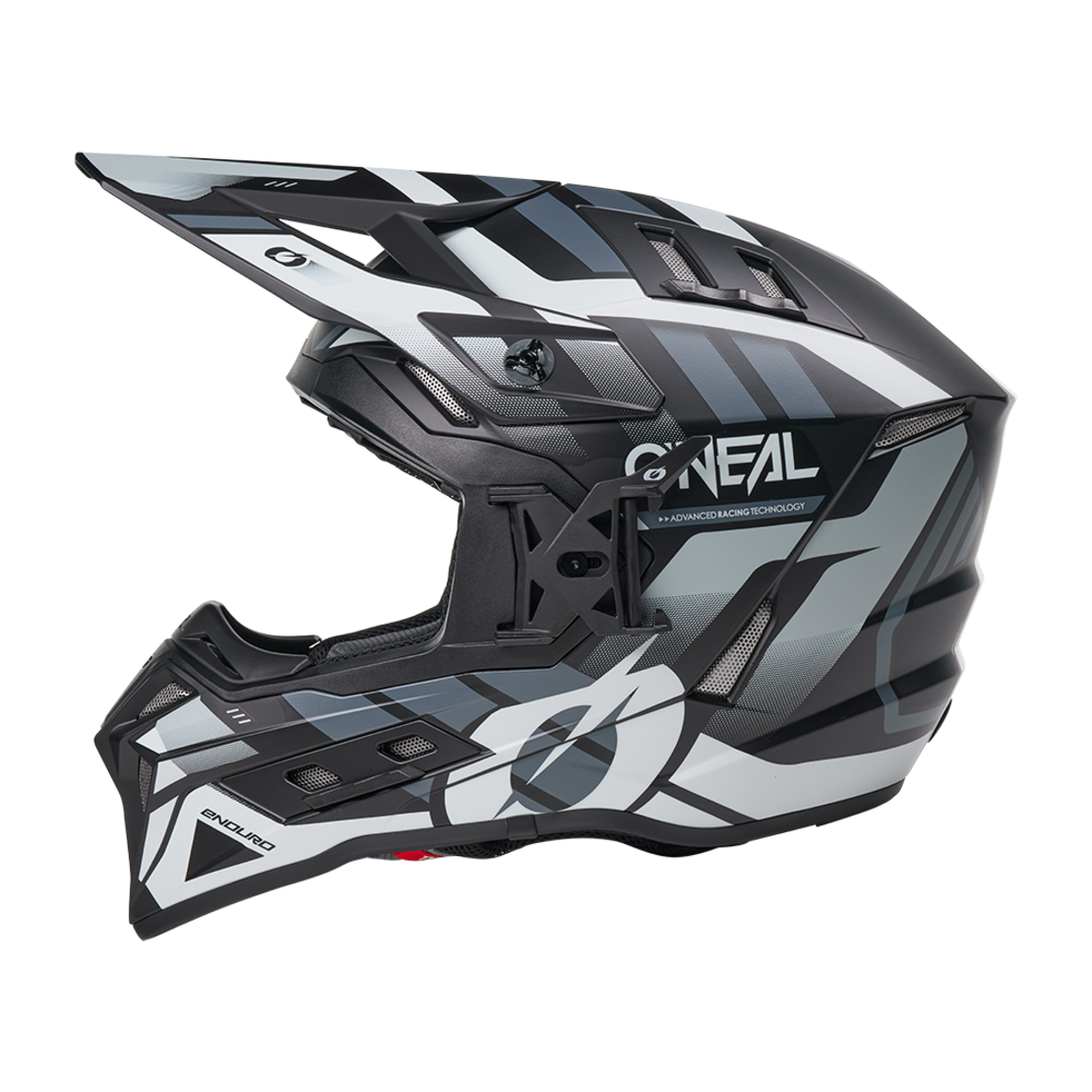 Ендуро каска O'NEAL EX-SRS DUST BLACK/GRAY V.26