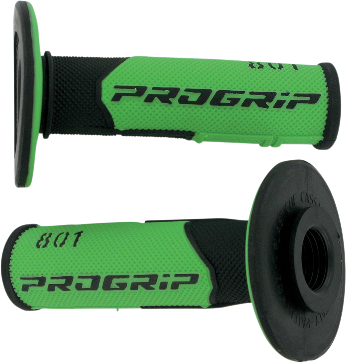 Мотокрос ръкохватки PROGRIP 801 Hybrid Duo-Density BLACK/GREEN
