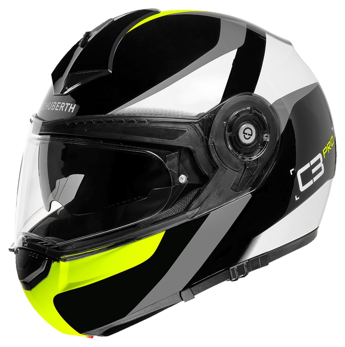 Мото каска SCHUBERTH C3 PRO SESTANTE YELLOW GLOSS