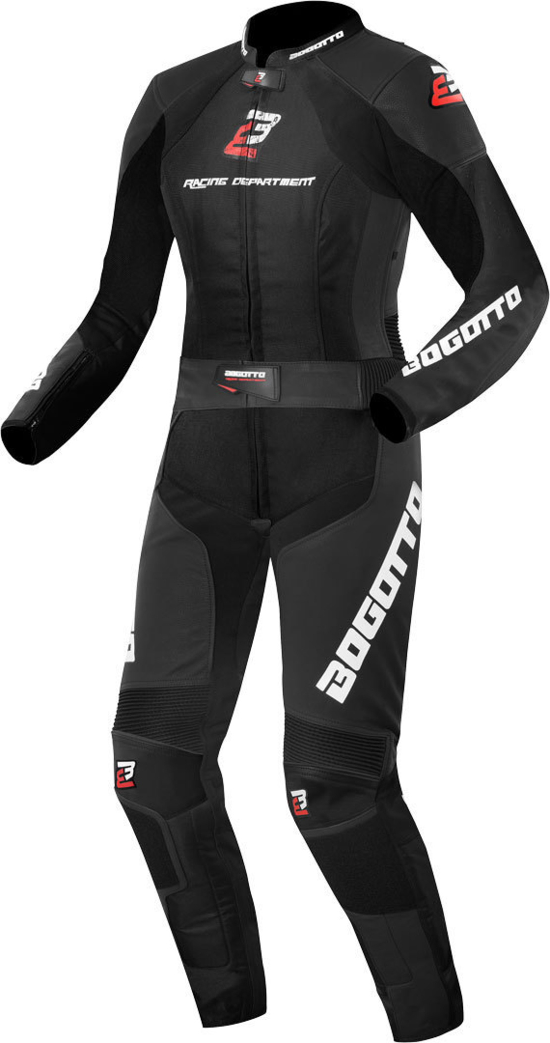 Дамски Кожен Мото Екип BOGOTTO Losail BLACK