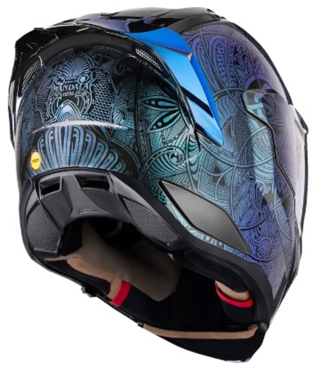 Каска ICON Ultraflite™ Opal Mandala MIPS® BLUE