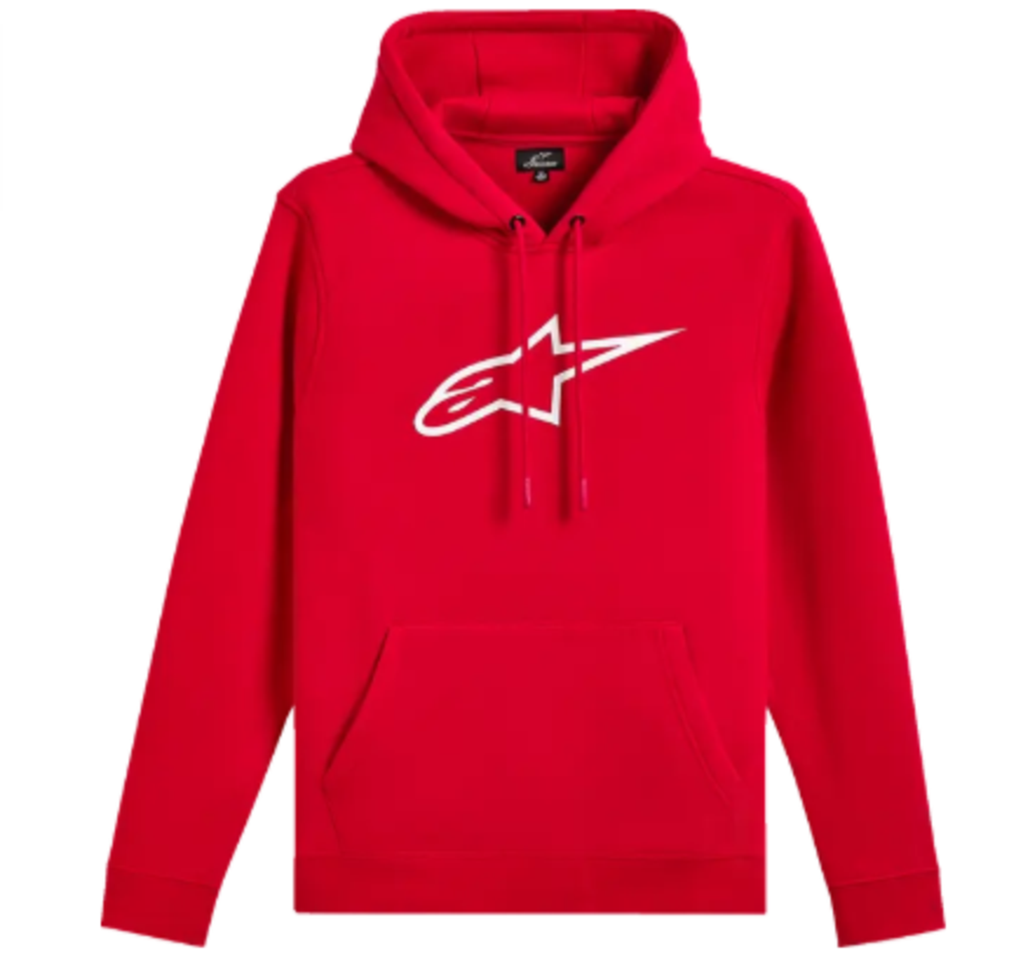 Мото суитшърт ALPINESTARS AGELESS V3 RED/WHITE