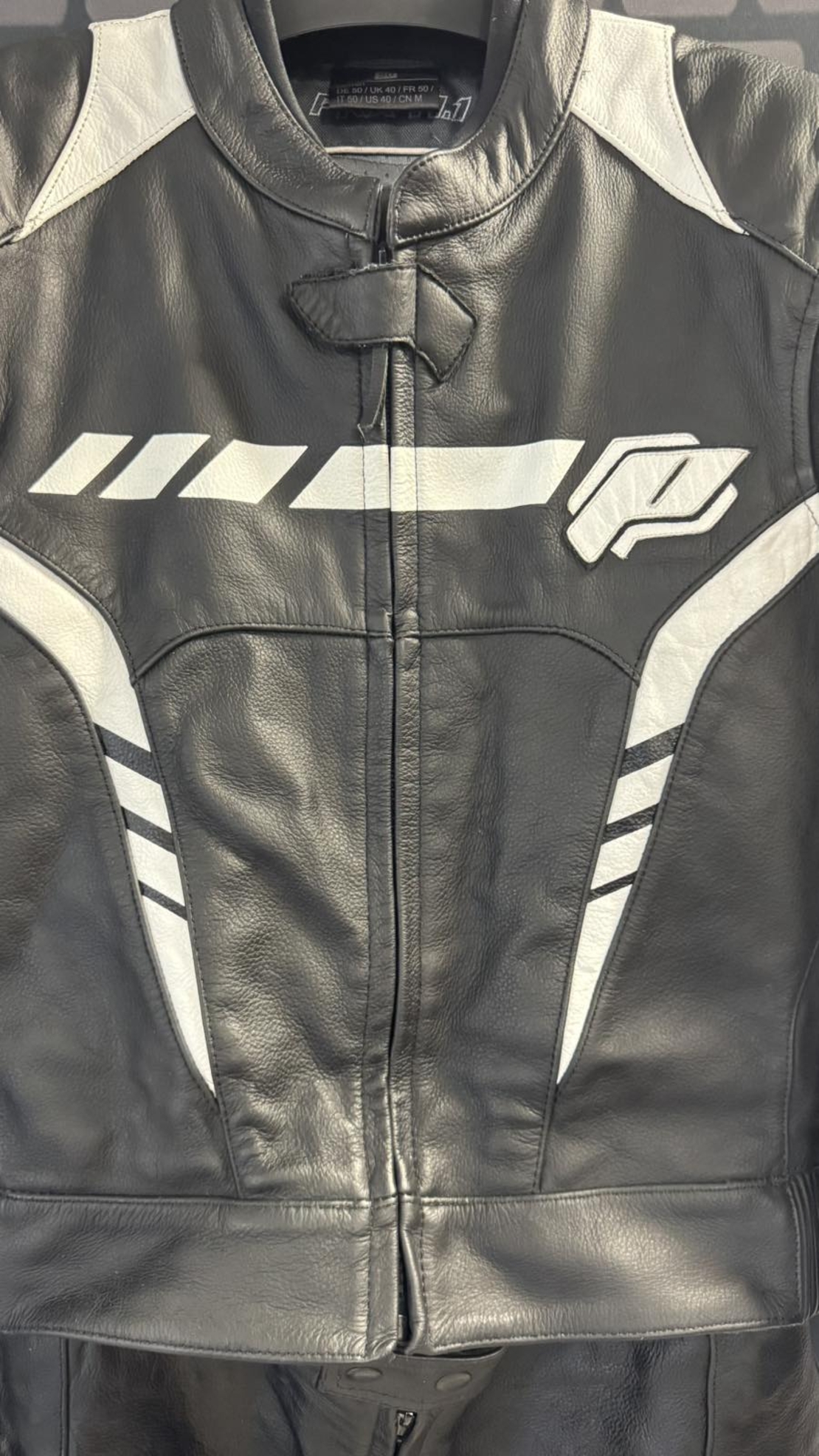 Кожен мото екип Probiker PRX-11 номер 50-M на две части