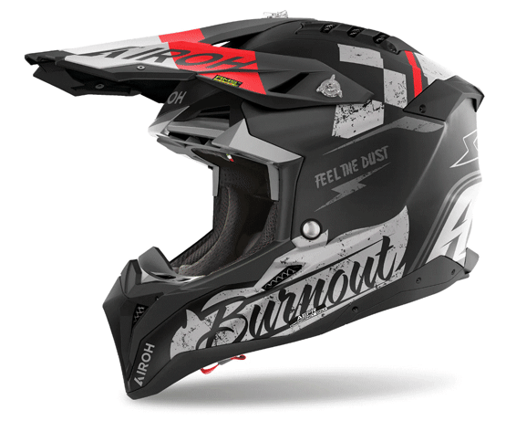 Каска AIROH AVIATOR 3 BURNOUT MATT