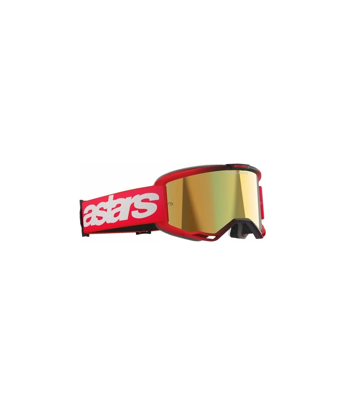 Мотокрос очила ALPINESTARS VISION 5 BLAZE RED MIRROR-GLD