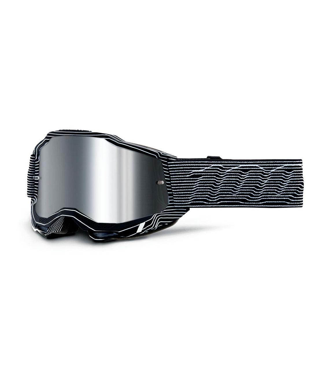 Мотокрос очила 100% ACCURI2 SILO - MIRROR SILVER FLASH