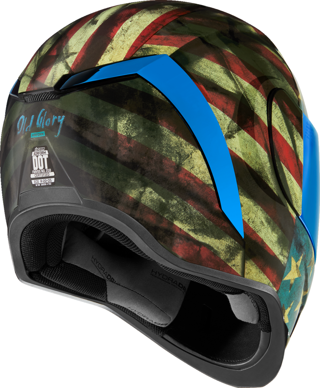 Каска ICON AIRFORM OLD GLORY GL