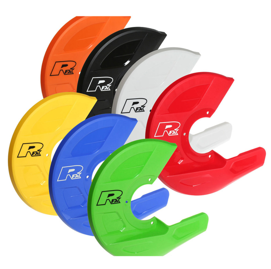 Предпазител за преден диск RFX Pro Disc and Caliper Guard (Black) Universal To Fit RFX Disc Guard Mounts