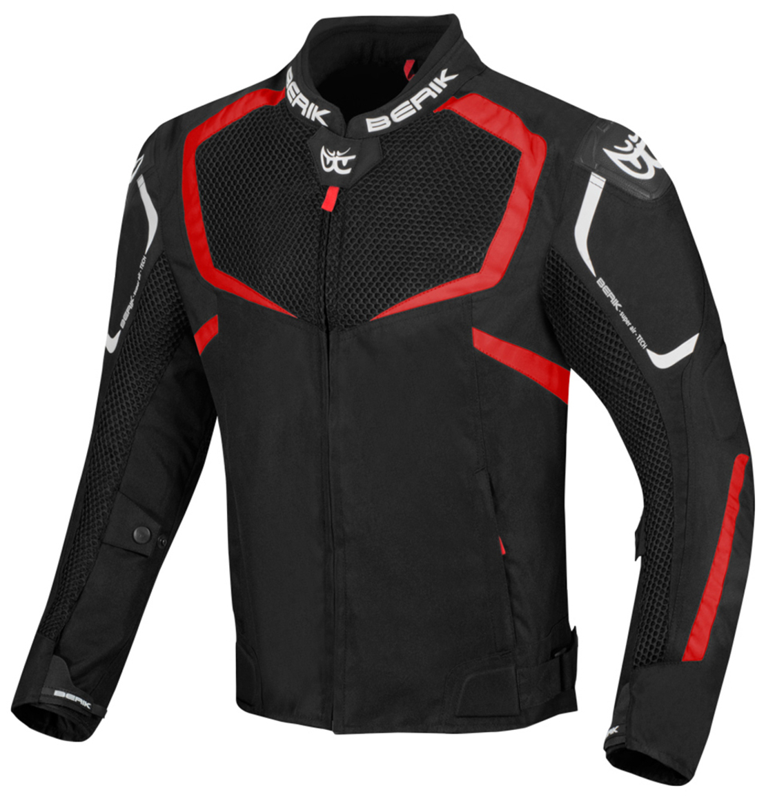 Текстилно яке BERIK X-SPEED Black/Red