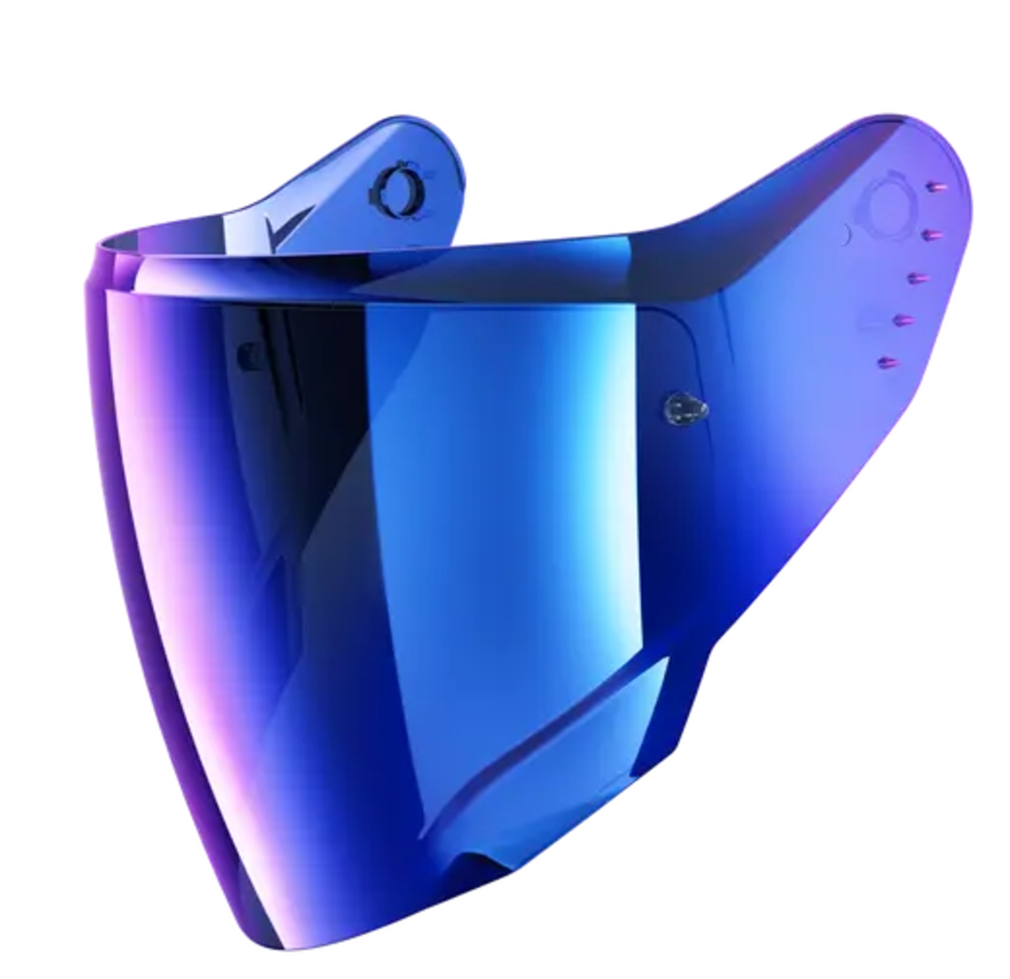 Син иридиум визьор за SHARK SKWAL i3 JET / SKWAL JET