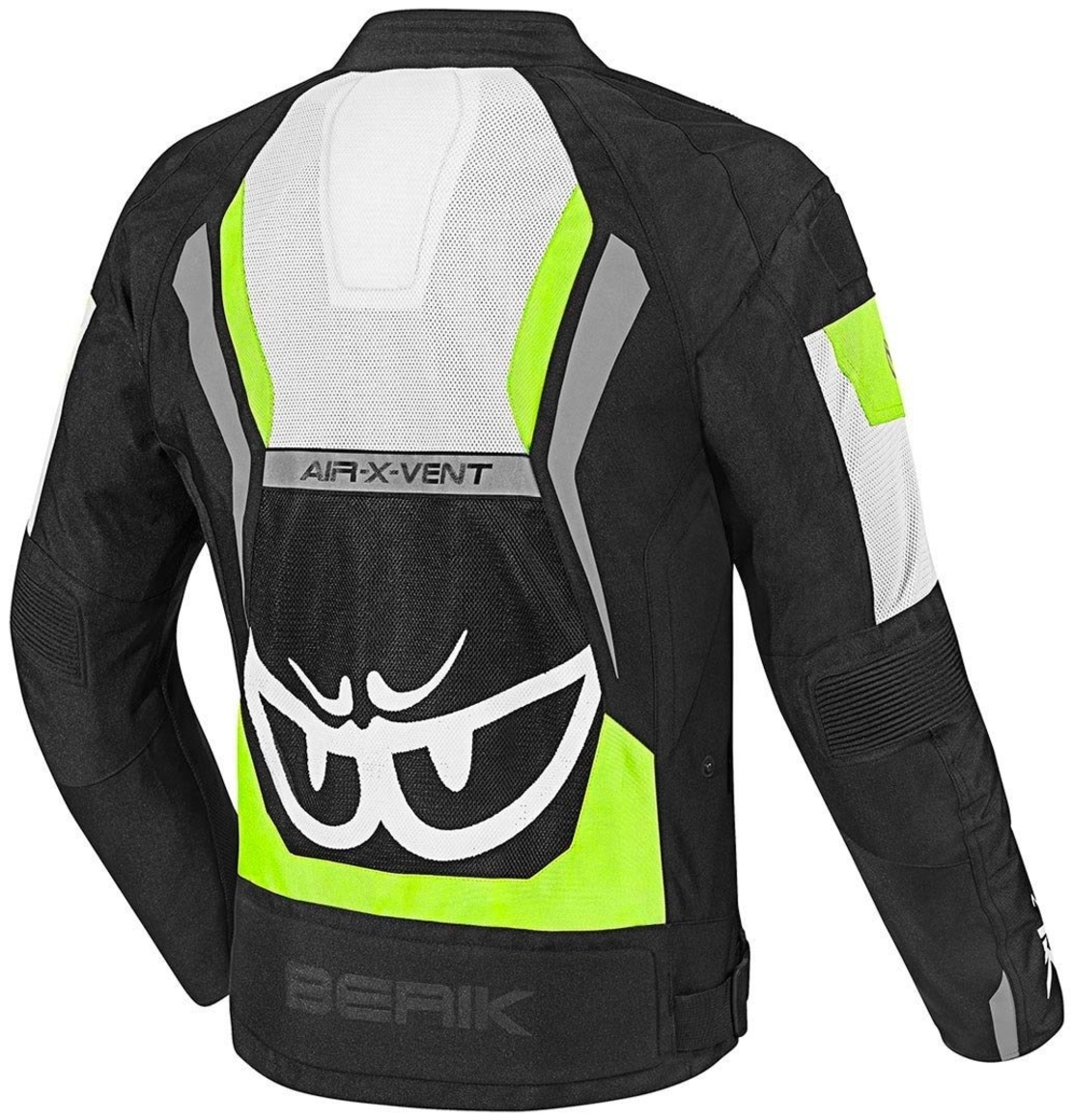 Лятно Текстилно яке Berik Imola Black/White/Yellow