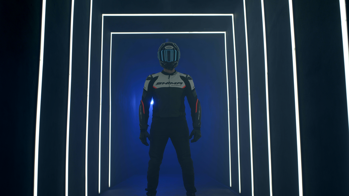 Кожено мото яке SHIMA BANDIT 2.0 RED