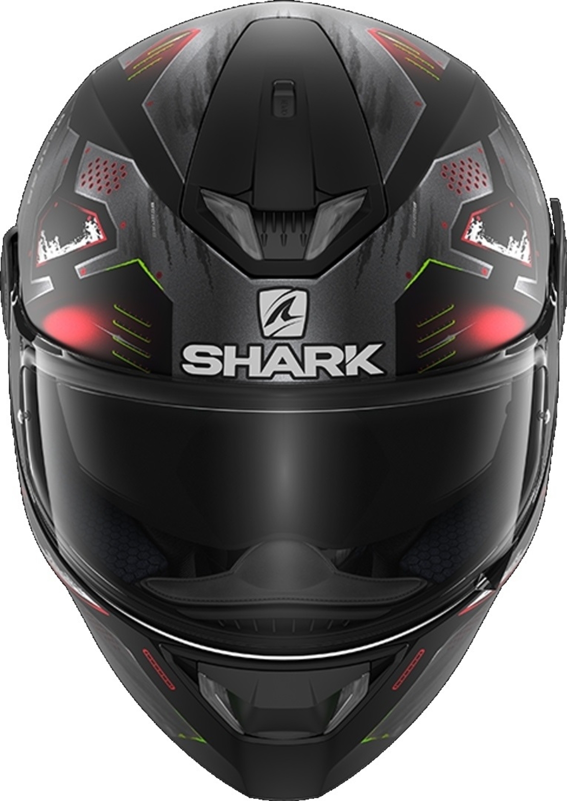 Каска SHARK SKWAL 2 VENGER BLACK/RED MATT