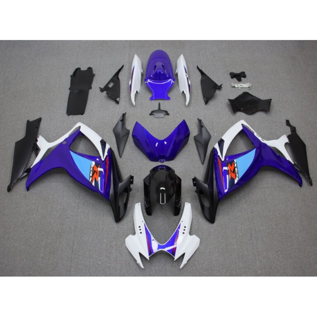 Спойлери комплект GSXR 600/750 2006-2007 blue