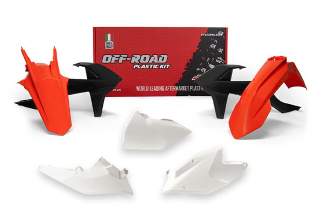 Комплект пластмаси RACETECH Plastic Kit OEM Color (2018) Red/Black/White KTM 17-19
