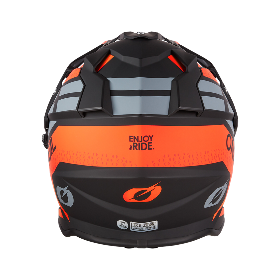 Ендуро каска O'NEAL SIERRA II R ORANGE/BLACK/GRAY V.24