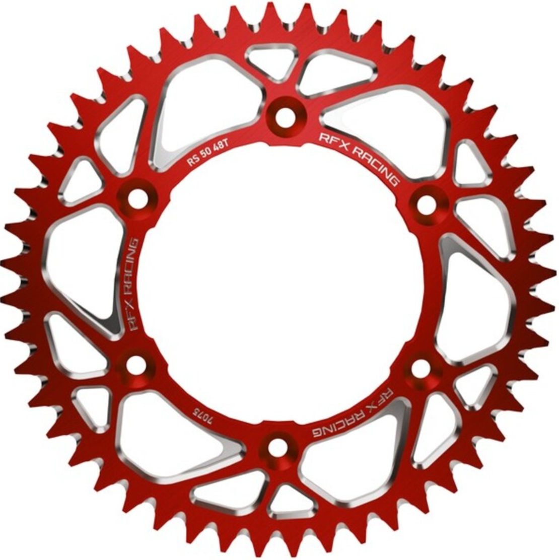 Заден пиньон RFX Pro Series Elite Aluminium Rear Sprocket KTM SX 65 98-23 - 420 47T RED