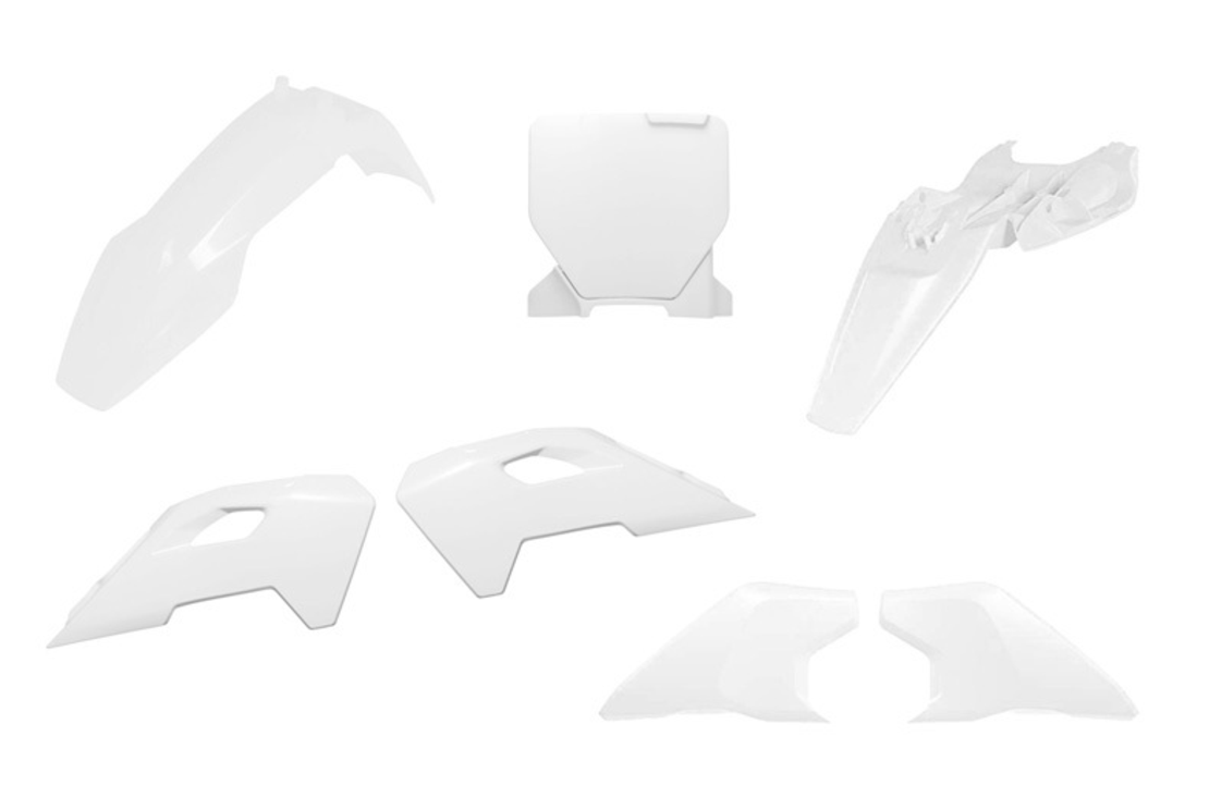 Комплект пластмаси RACETECH Plastic Kit (White) Husq TC 50 24-25