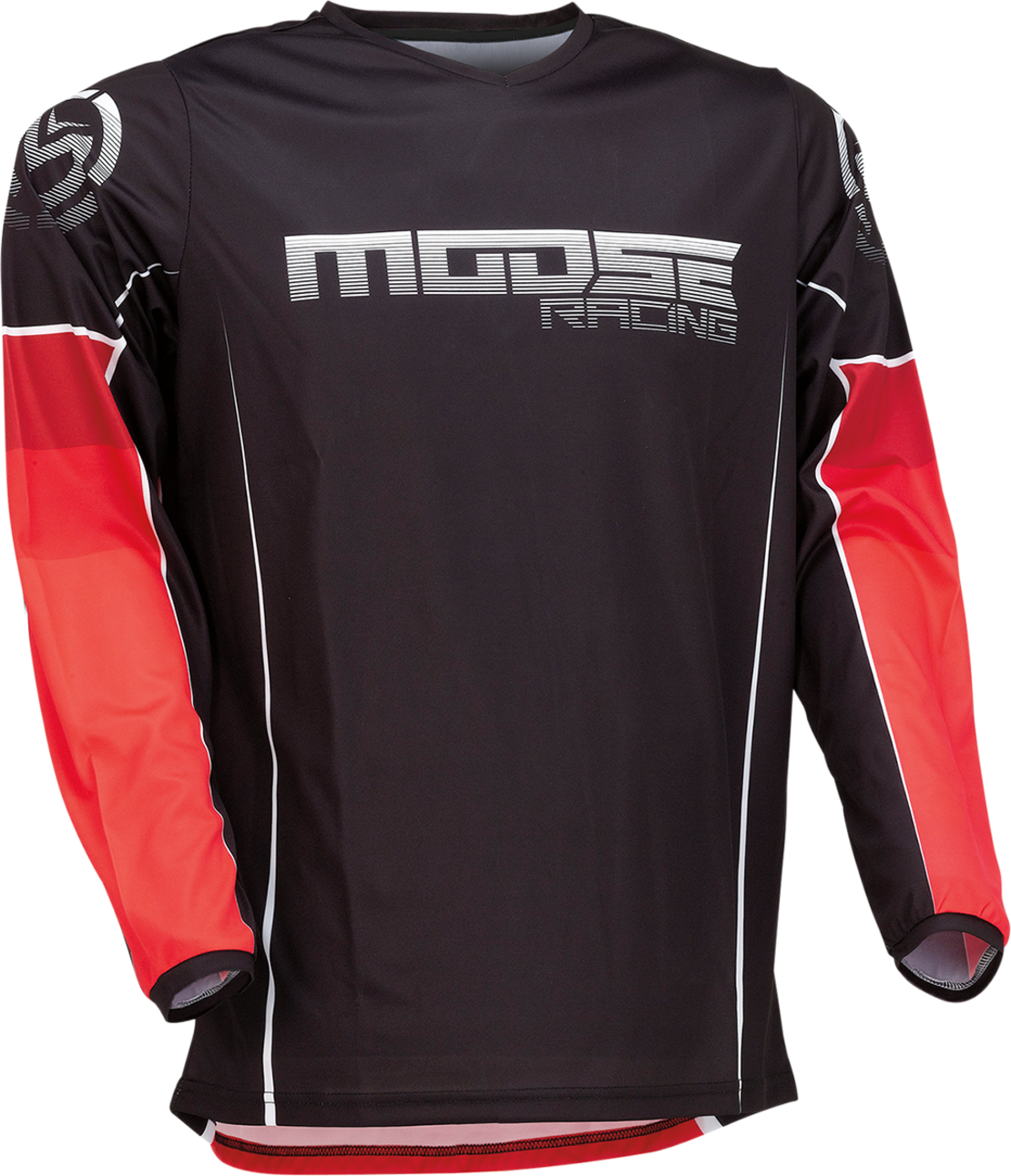 Мотокрос блуза MOOSE RACING QUALIFIER RED/BLACK