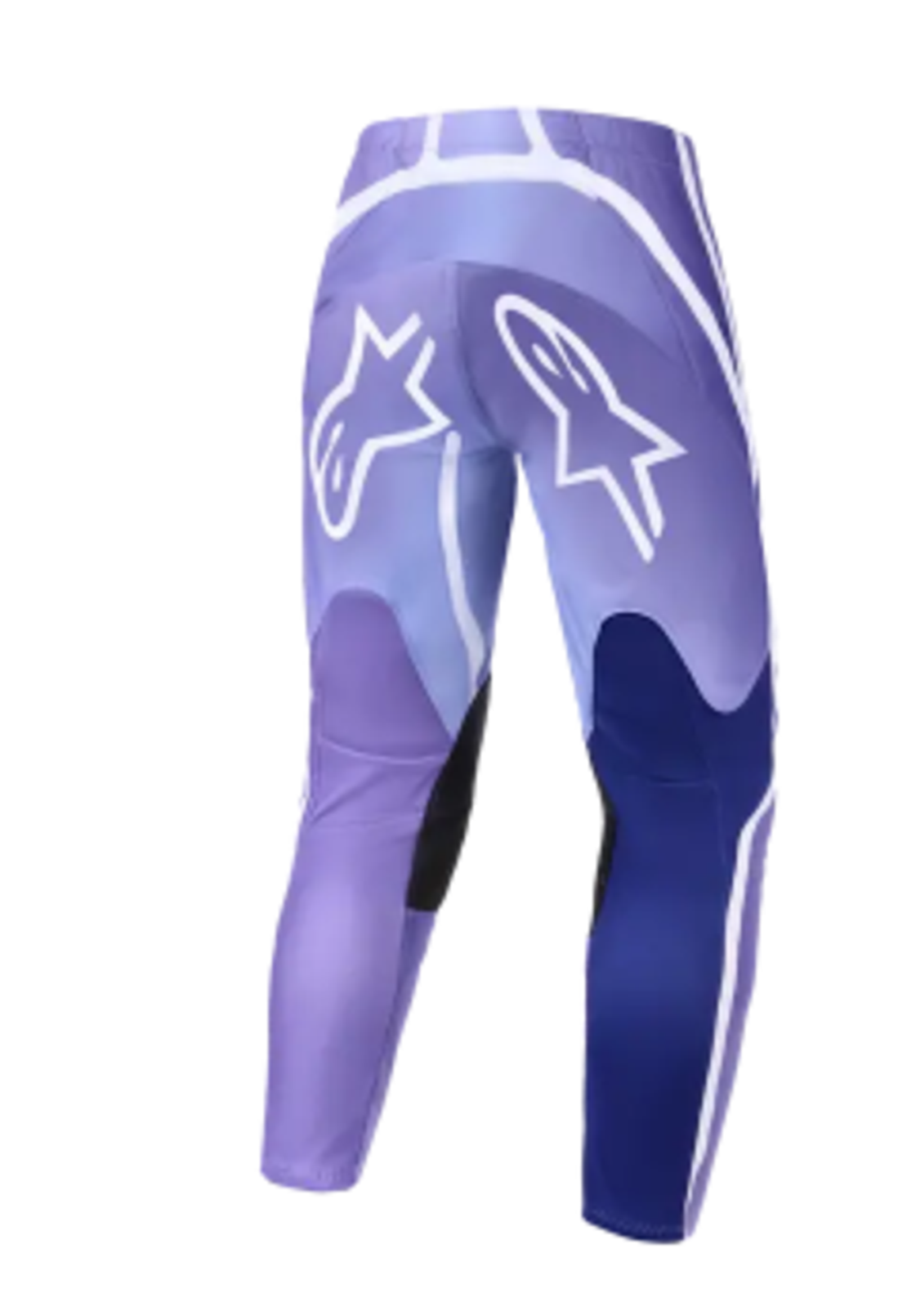 Дамски мотокрос брич ALPINESTARS STELLA FLUID APEX VIOLET/WHI