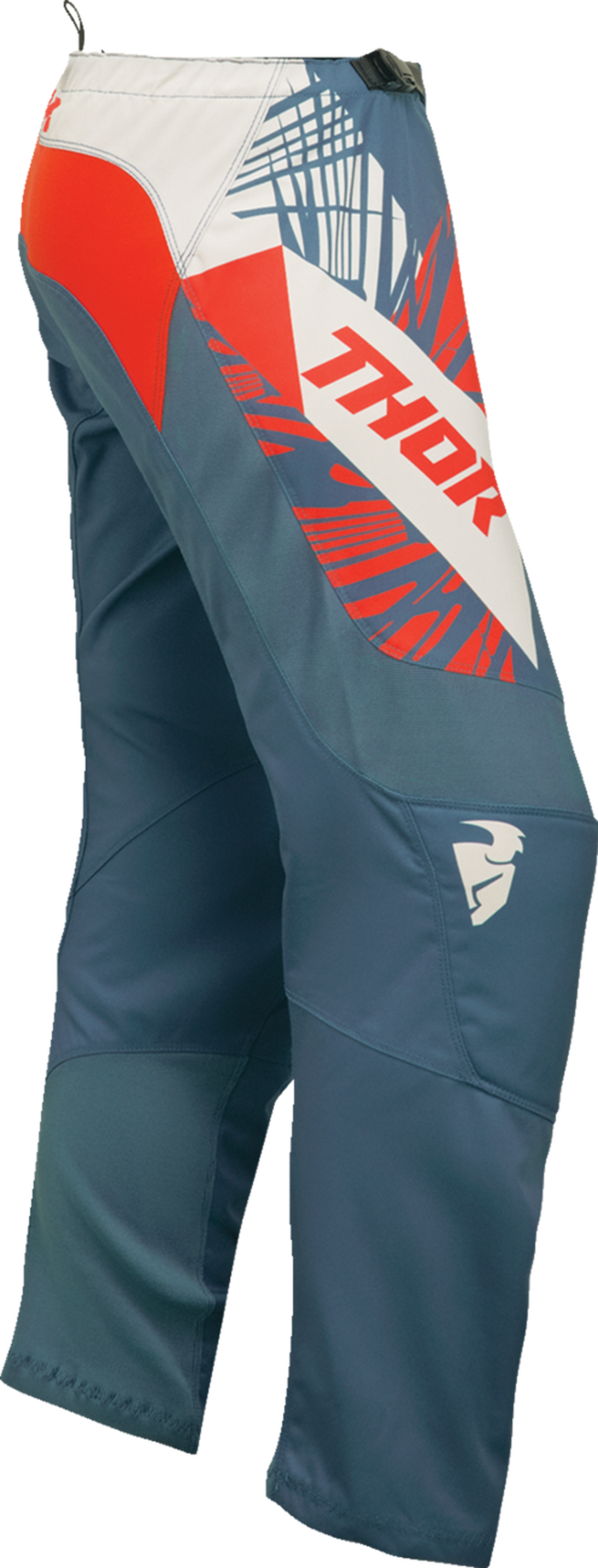 Дамски мотокрос брич THOR WOMEN'S SECTOR SPLIT BLUE/ORANGE