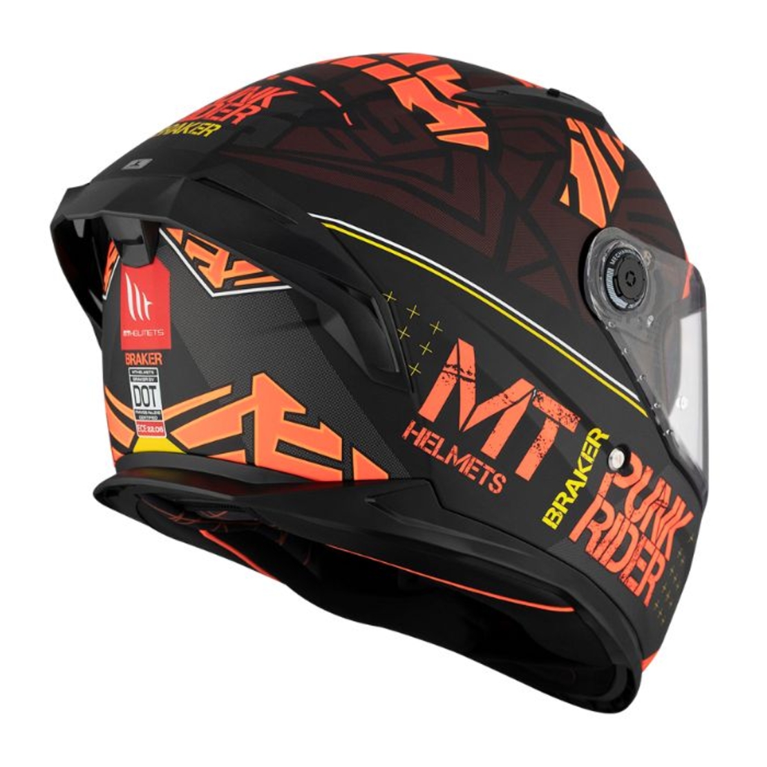 Каска MT BRAKER SV PUNK RIDER B5 MATT